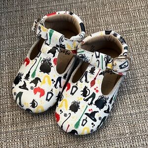 Monkey Feet Hocus Pocus Halloween Patterned Kids Shoes